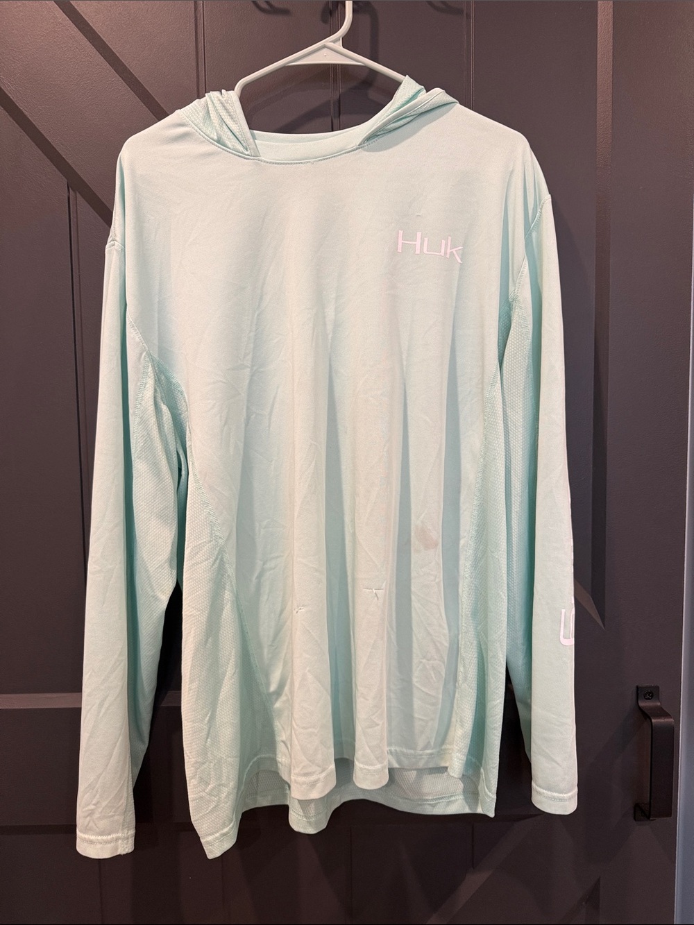 Huk Performance Hooded Long Sleeve - Mint